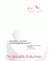 Factory Asia – ein neues „Riesenhandelsabkommen“?