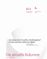 Die Antwort der EU auf die „Flüchtlingskrise": ein Jahr nach dem Gipfel von Valletta