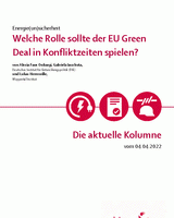 Welche Rolle sollte der EU Green Deal in Konfliktzeiten spielen?