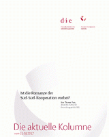 Ist die Romanze der Süd-Süd-Kooperation vorbei?