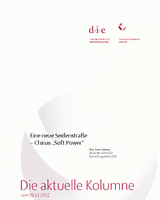 Eine neue Seidenstraße – Chinas „Soft Power“