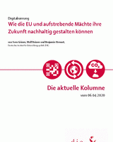 Wie die EU und aufstrebende Mächte ihre Zukunft nachhaltig gestalten können
