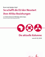 So schafft die EU den Neustart ihrer Afrika-Beziehungen