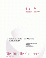 Die G20 und Afrika – eine Allianz für Nachhaltigkeit?