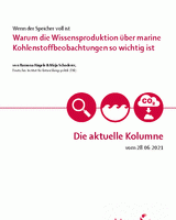 Warum die Wissensproduktion über marine Kohlenstoffbeobachtungen so wichtig ist