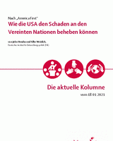 Wie die USA den Schaden an den Vereinten Nationen beheben können