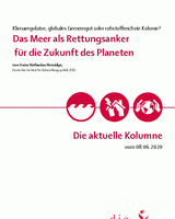 Das Meer als Rettungsanker für die Zukunft des Planeten