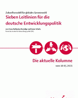 Sieben Leitlinien für die deutsche Entwicklungspolitik