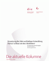 Umsetzung der Ziele nachhaltiger Entwicklung (SDGs): Schluss mit dem Silodenken!