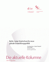 Berlin: Leiser Startschuss für neue globale Entwicklungspolitik