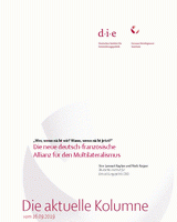 Die neue deutsch-französische Allianz für den Multilateralismus