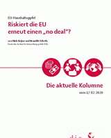 Riskiert die EU erneut einen „no deal“?