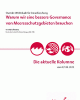 Warum wir eine bessere Governance von Meeresschutzgebieten brauchen