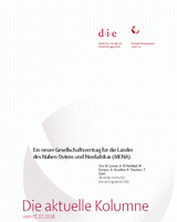 Ein neuer Gesellschaftsvertrag für die Länder des Nahen Ostens und Nordafrikas (MENA)