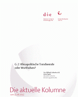 G-7: Klimapolitische Trendwende oder Worthülsen?