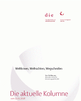 Weltkrisen, Weltsichten, Wegscheiden