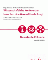 Wissenschaftliche Konferenzen brauchen eine Generalüberholung!