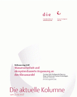 Wassersicherheit und ökosystembasierte Anpassung an den Klimawandel