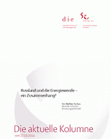 Russland und die Energiewende – ein Zusammenhang?