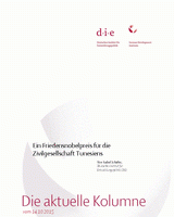 Ein Friedensnobelpreis für die Zivilgesellschaft Tunesiens