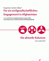 Für ein zivilgesellschaftliches Engagement in Afghanistan