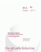 Ist Migration die bessere Entwicklungshilfe?