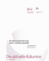 Paradigmenwechsel in der Syrien- und Nahostpolitik?