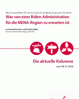 Was von der Biden-Regierung in der MENA-Region zu erwarten ist