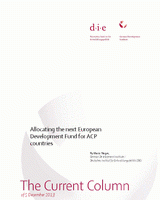 Allocating the next European Development Fund for ACP countries