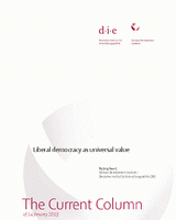 Liberal democracy as universal value