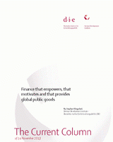 Finance that empowers, that motivates and that provides global public goods