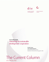 Ownership for sustainable development cooperation