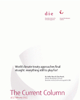 World climate treaty approaches final straight: everything still to play for!