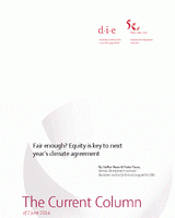 Fair enough? Equity is key to next year’s climate agreement