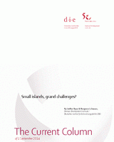 Small islands, grand challenges?