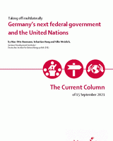 Germany’s next federal government and the United Nations