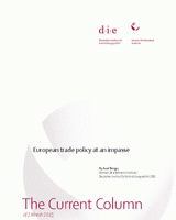 European trade policy at an impasse