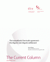 The transatlantic free trade agreement – the dispute over dispute settlement