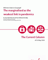The marginalised as the weakest link in pandemics