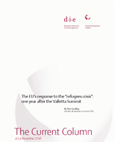 The EU's response to the "refugees crisis": one year after the Valletta Summit