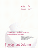 On the way to the 2nd UN Conference on South-South Cooperation