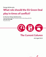 What role should the EU Green Deal play in times of conflict?