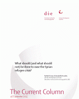 What should (and what should not) be done to ease the Syrian refugee crisis?