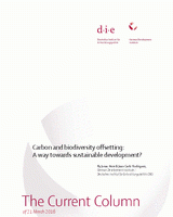 Carbon and biodiversity offsetting: A way towards sustainable development?