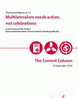 Multilateralism needs action, not celebrations