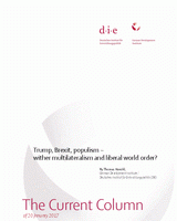 Trump, Brexit, populism – wither multilateralism and liberal world order?