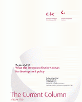 What the European elections mean for development policy
