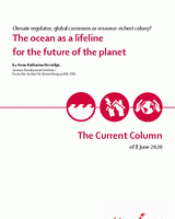 The ocean as a lifeline for the future of the planet