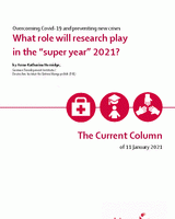What role will research play in the “super year” 2021?