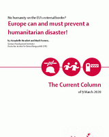 Europe can and must prevent a humanitarian disaster!